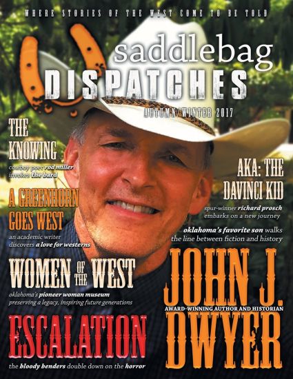 Saddlebag Dispatches-Autumn/Winter 2017 – Dusty Richards, kirjan kansikuva