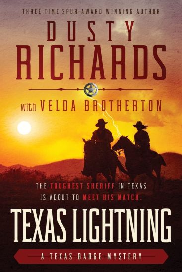 Texas Lightning – Dusty Richards, kirjan kansikuva
