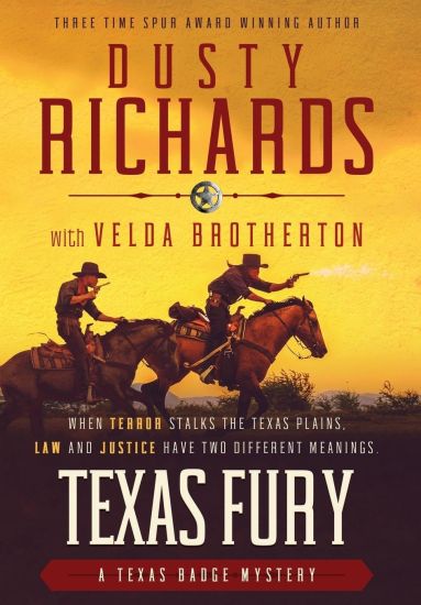 Texas Fury – Dusty Richards, kirjan kansikuva
