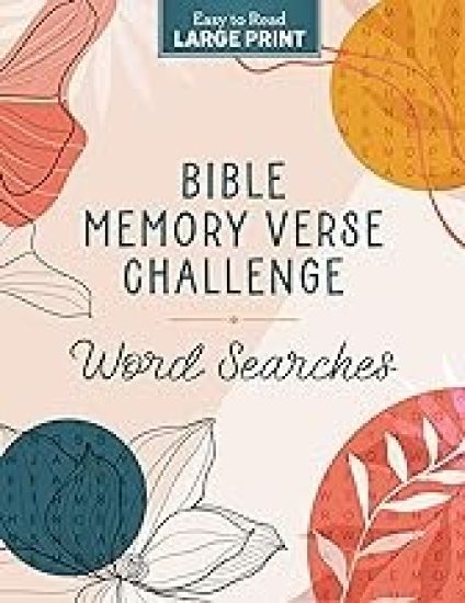 Bible Memory Verse Challenge Word Searches Large Print