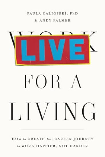 Live for a Living – Paula Caligiuri, kirjan kansikuva