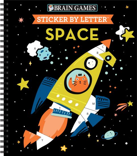 Brain Games - Sticker by Letter: Space