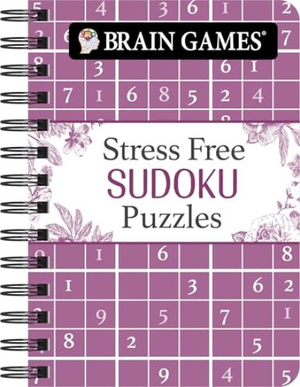 Brain Games - To Go - Stress Free: Sudoku Puzzles (Purple): Volume 2 – Publications International Ltd, kirjan kansikuva