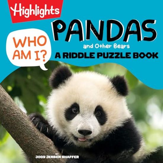 Who Am I? Pandas and Other Bears: A Riddle Puzzle Book