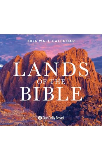Lands of the Bible 2026 Wall Calendar