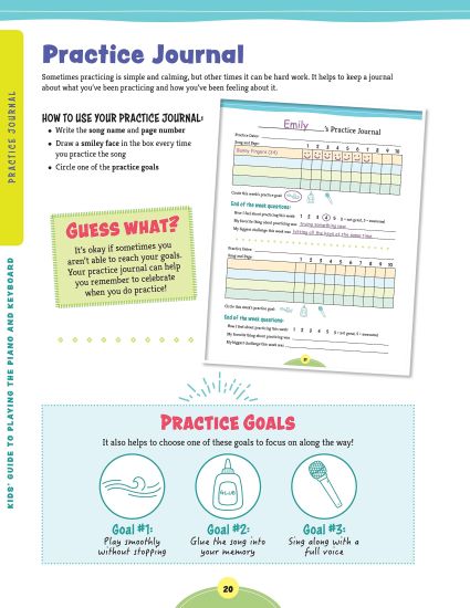 Kids' Guide to Playing the Piano and Keyboard: Learn 30 Songs in 7 Easy Lessons