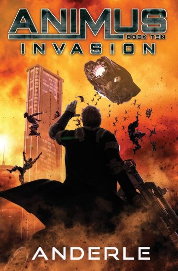 Invasion – Joshua Anderle, kirjan kansikuva