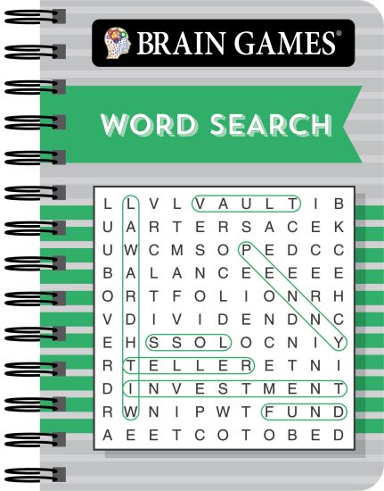 Brain Games - To Go - Word Search (Green)