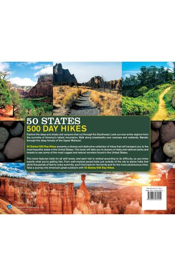 50 States 500 Day Hikes: An Essential Guide to America's Best Trails for All Levels of Hikers