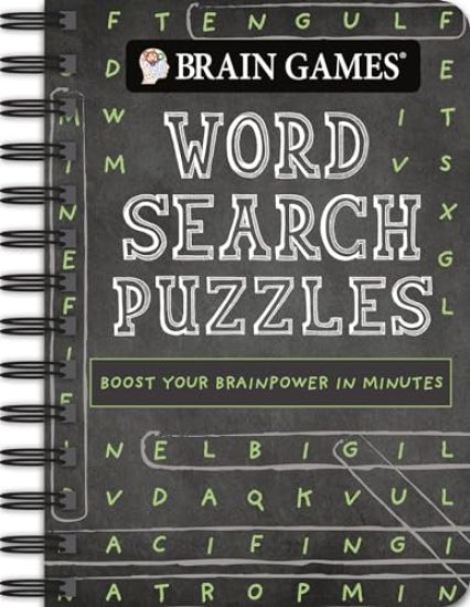 Brain Games - To Go - Word Search Puzzles (Chalkboard)