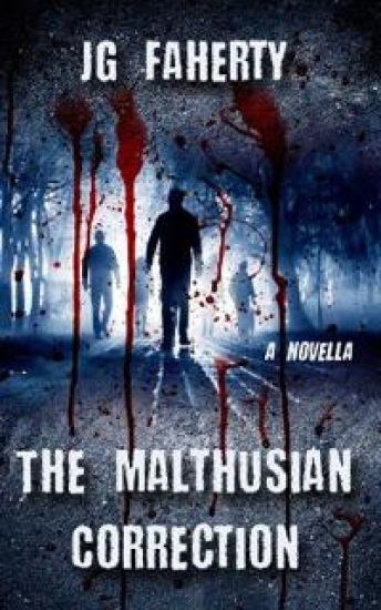 The Malthusian Correction – Jg Faherty, kirjan kansikuva