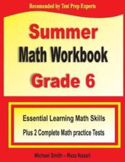 Summer Math Workbook Grade 6