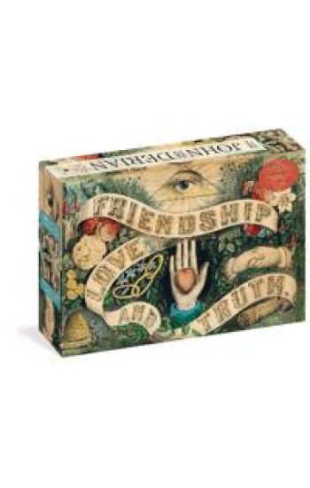 John Derian Paper Goods: Friendship, Love, and Truth 1,000-Piece Puzzle