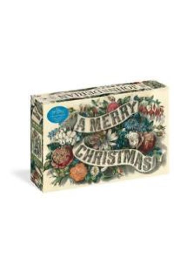 John Derian Paper Goods: Merry Christmas 1,000-Piece Puzzle