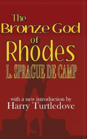 Bronze God of Rhodes – L. Sprague De Camp, kirjan kansikuva