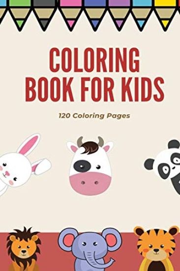 Coloring book for kids 120 Coloring pages: Coloring book / 120 pages, 6×9, Unicorn, Animals, Jobs, Gifts, Beginners, 2020 Gift Ideas