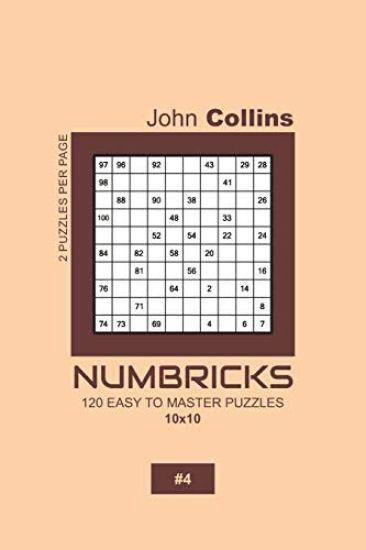Numbricks - 120 Easy To Master Puzzles 10x10 - 4