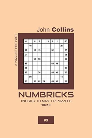 Numbricks - 120 Easy To Master Puzzles 10x10 - 9