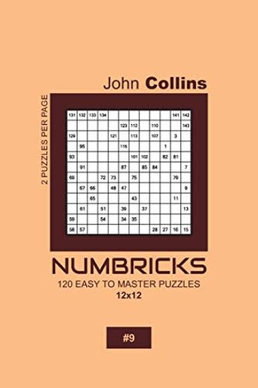 Numbricks - 120 Easy To Master Puzzles 12x12 - 9