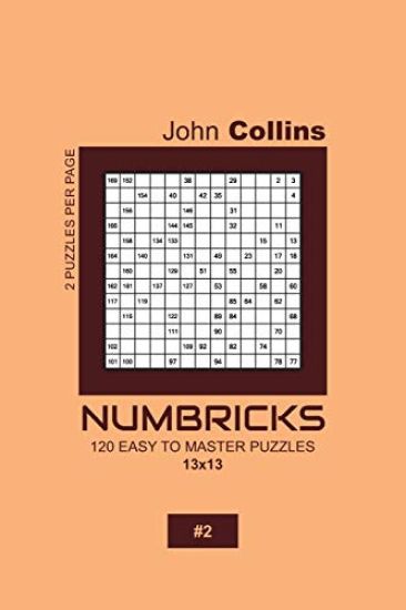 Numbricks - 120 Easy To Master Puzzles 13x13 - 2