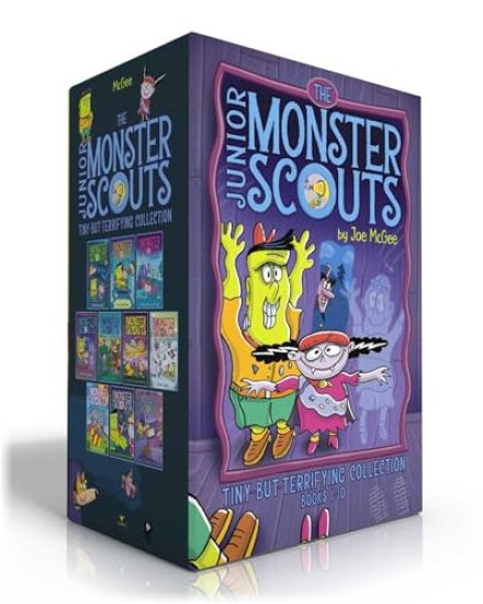 The Junior Monster Scouts Tiny-But-Terrifying Collected Set: The Monster Squad; Crash! Bang! Boo!; It's Raining Bats and Frogs!; Monster of Disguise;