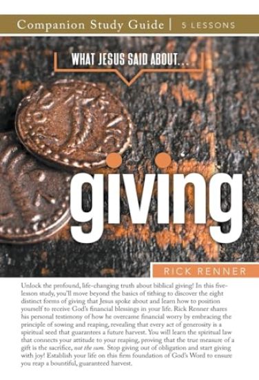 What Jesus Said About... Giving Study Guide