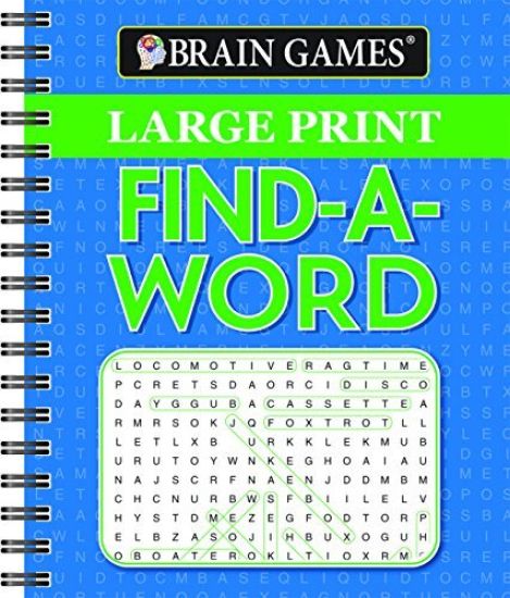 Brain Games - Large Print Find a Word