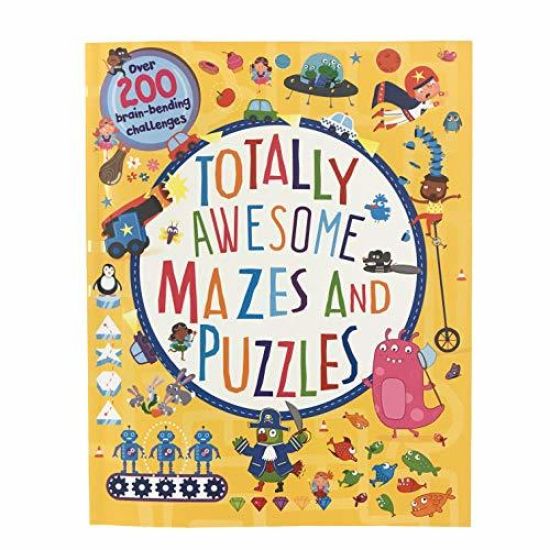 Totally Awesome Mazes and Puzzles: More Than 200 Challenges – William C. Potter, kirjan kansikuva