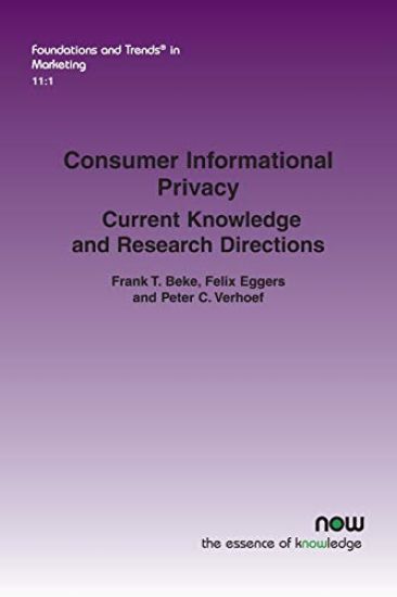 Consumer Informational Privacy – Frank T. Beke, kirjan kansikuva