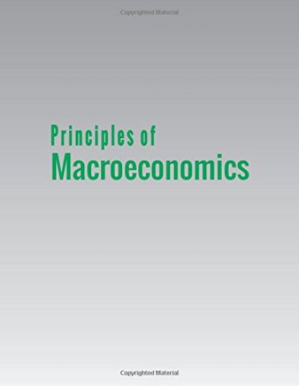 Principles of Macroeconomics
