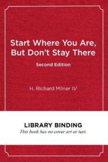 Start Where You Are, But Don't Stay There