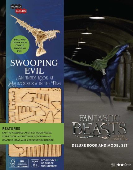 IncrediBuilds: Fantastic Beasts and Where to Find Them: Swooping Evil Deluxe Book and Model Set