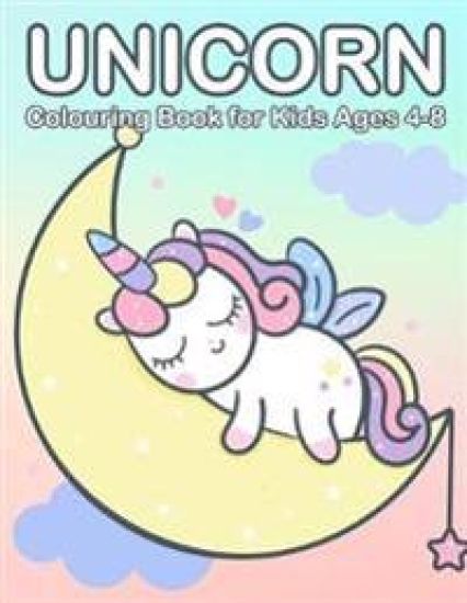 Unicorn Colouring Book for Kids Ages 4-8