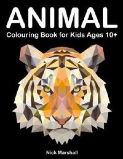 Animal Colouring Book for Kids Ages 10+