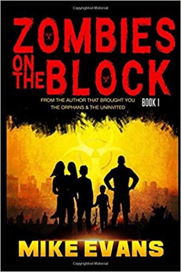 Zombies on The Block – Mike Evans, kirjan kansikuva