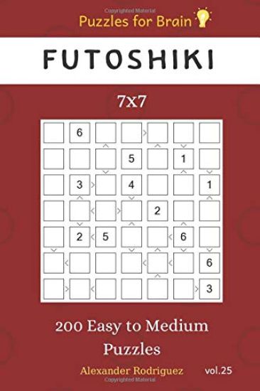 Puzzles for Brain - Futoshiki 200 Easy to Medium Puzzles 7x7 vol.25