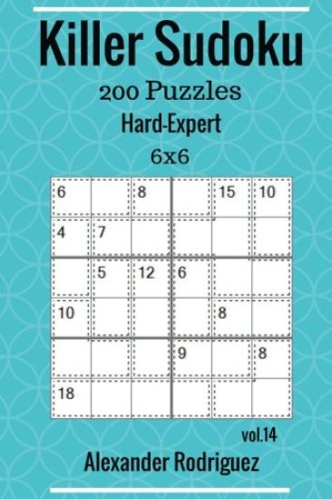 Killer Sudoku Puzzles - 200 Hard to Expert 6x6 vol. 14