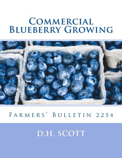 Commercial Blueberry Growing: Farmers' Bulletin 2254 – A. D. Draper, kirjan kansikuva