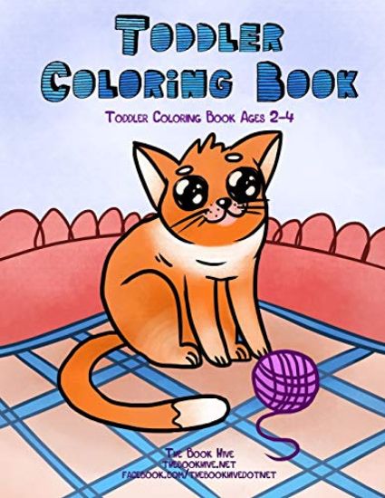 Toddler Coloring Book: Toddler Coloring Books Ages 2-4