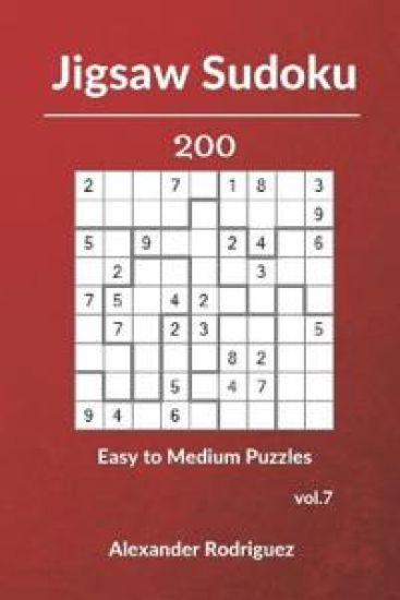 Jigsaw Sudoku Puzzles - 200 Easy to Medium vol. 7