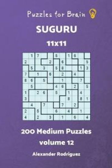 Puzzles for Brain Suguru - 200 Medium 11x11 vol.12