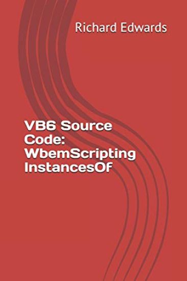 VB6 Source Code: WbemScripting InstancesOf