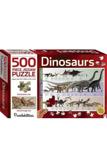 Puzzlebilities Dinosaurs 500 Piece Jigsaw Puzzle