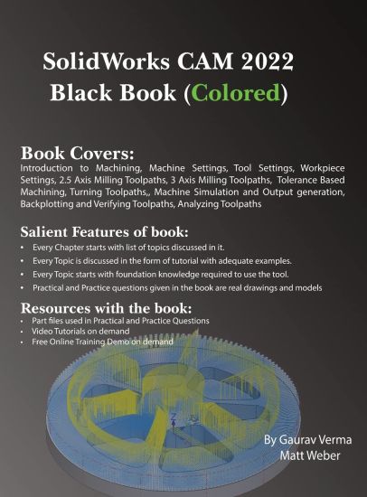 SolidWorks CAM 2022 Black Book (Colored)