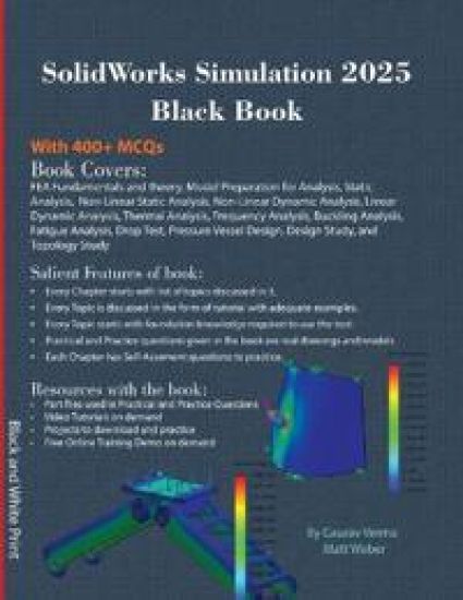 SolidWorks Simulation 2025 Black Book