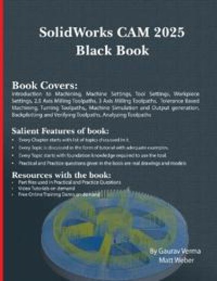 SolidWorks CAM 2025 Black Book