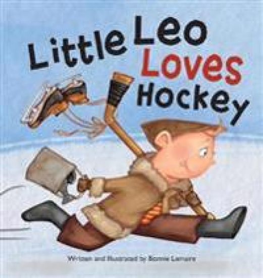 Little Leo Loves Hockey – Bonnie Lemaire, kirjan kansikuva