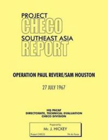 Project CHECO Southeast Asia Study
