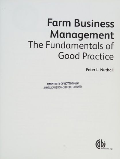 Farm Business Management