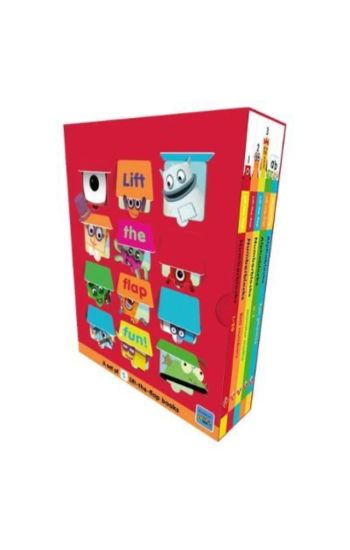 Numberblocks and Alphablocks 5 Book Lift-the-Flap Set
